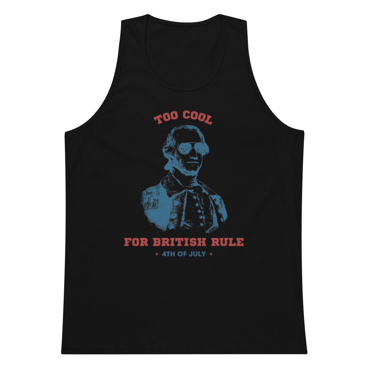 Too Cool For British Rule Tank Top